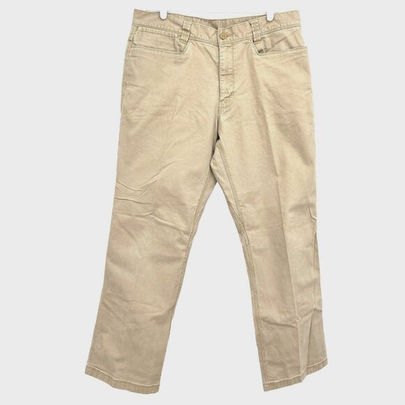 The North Face Men's Regular Fit Straight Leg Mid Rise Tan Cotton Jeans Size 36 - Picture 1 of 9